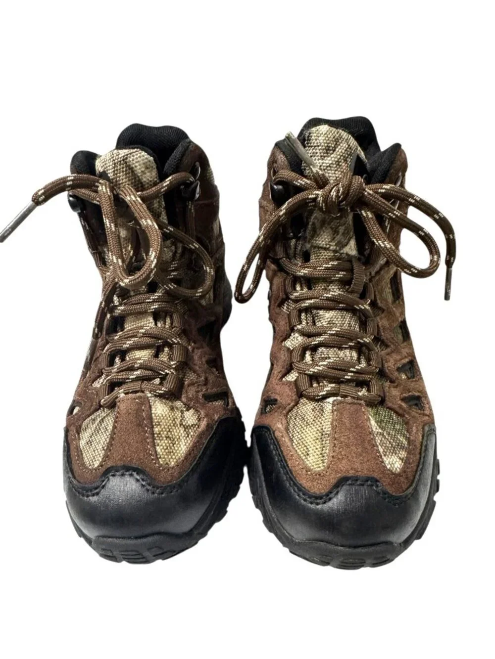 Magellan‎ Outdoors Boys Waterproof Camo Hiking Boots Size 2